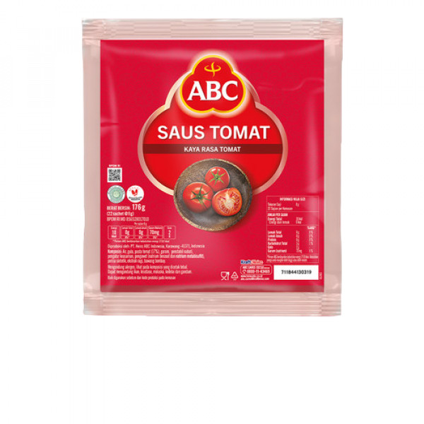 ABC SAUS TOMAT PACK 8G/22`S X 21