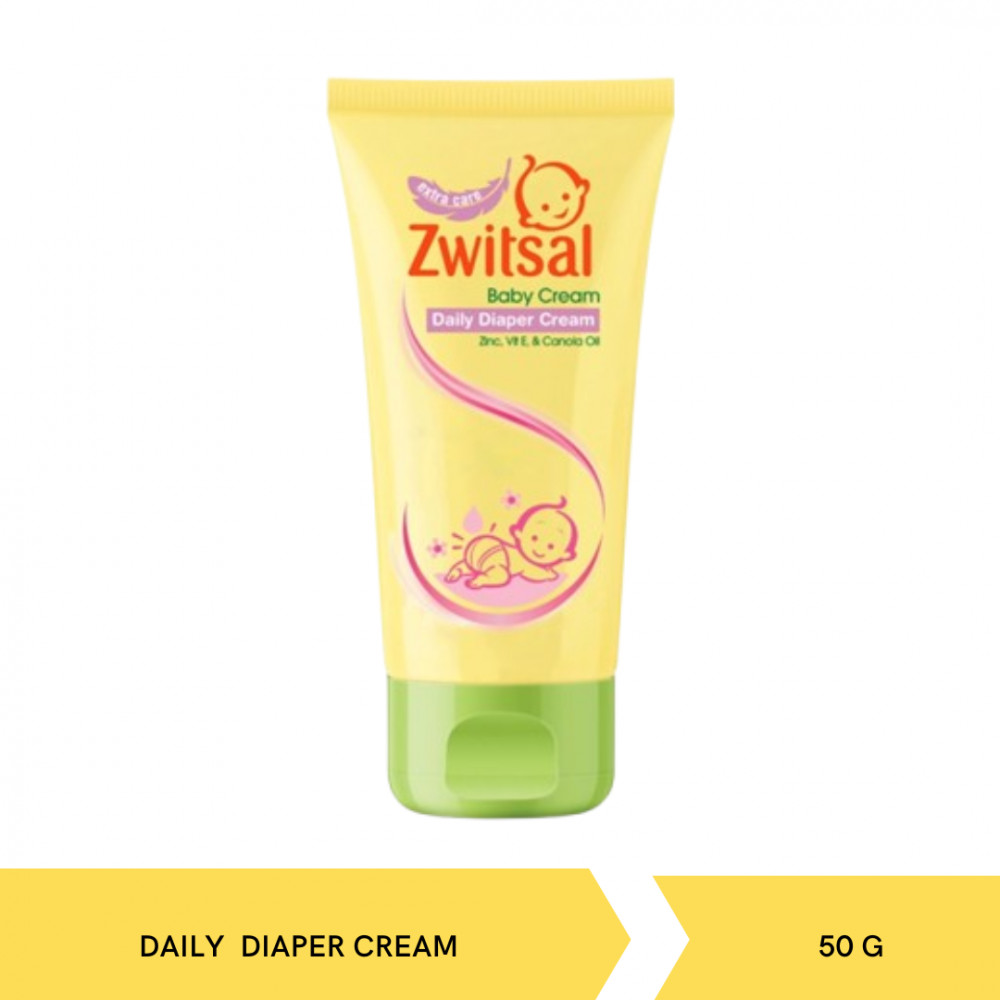 ZWITSAL DAILY DIAPER BABY CREAM TUBE 50G X 24