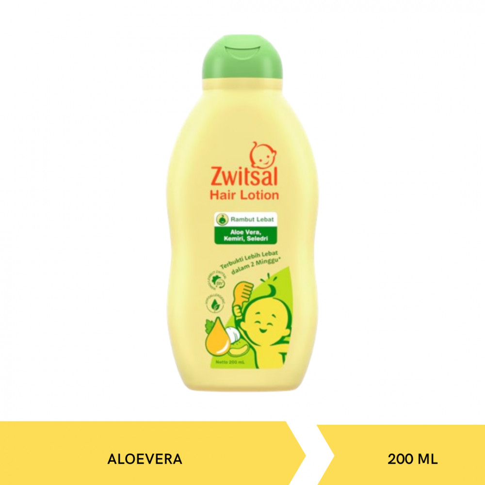 ZWITSAL BABY HAIR LOT ALOEVERA BTL 200ML X 18