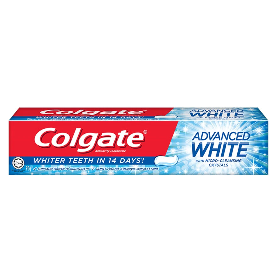 COLGATE TOOTHPASTE ADVANC E WHITE 90G-DNR