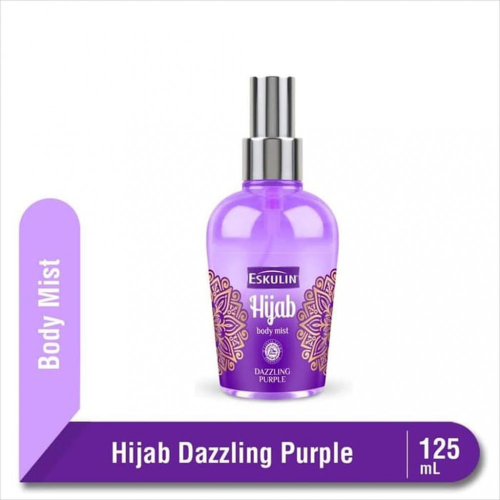 ESKULIN BODYMIST HIJAB DAZZ PURPLE 125ML