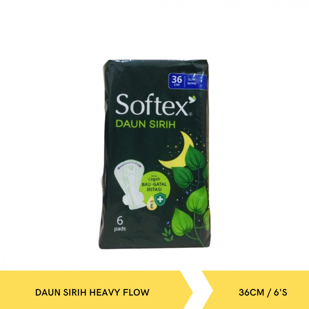 SOFTEX DS HEAVY FLOW 36CM/6`S X 48