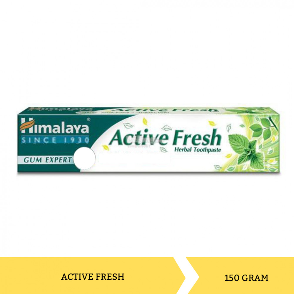 HIMALAYA T.PASTE ACTIVE FRESH 150G X 36
