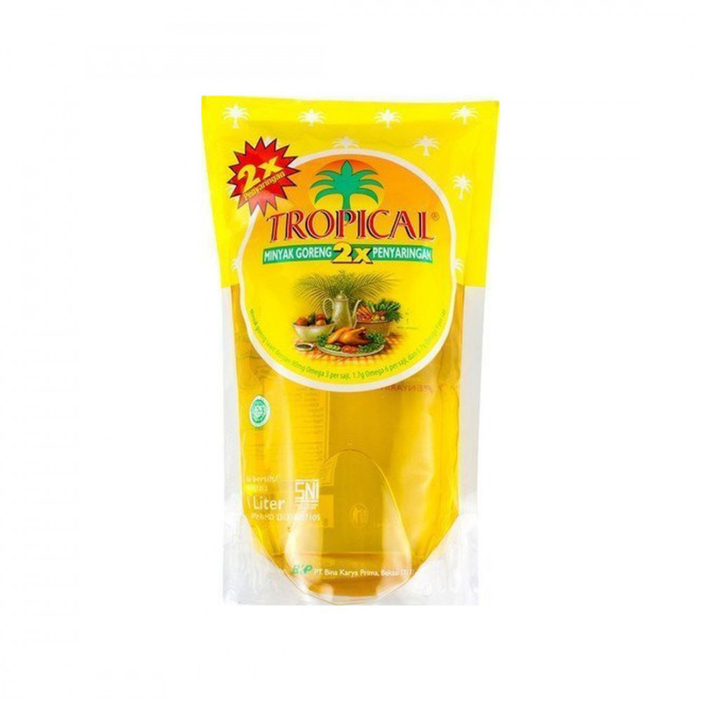 TROPICAL MINYAK GORENG 1L POUCH X 12
