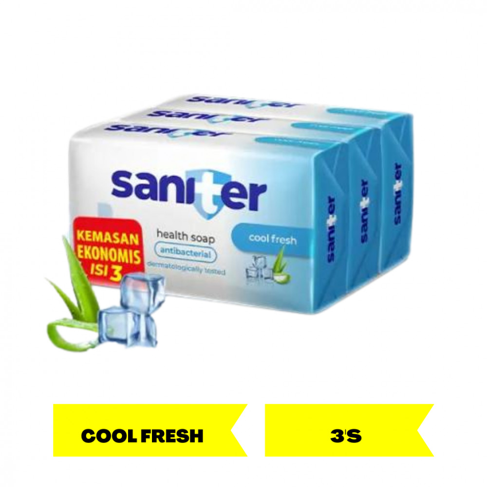 SANITER SOAP COOL FRESH PACK 105G/3`S-N/A
