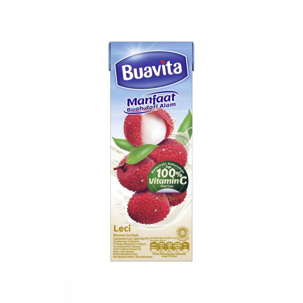 BUAVITA LYCHEE 245ML X 24