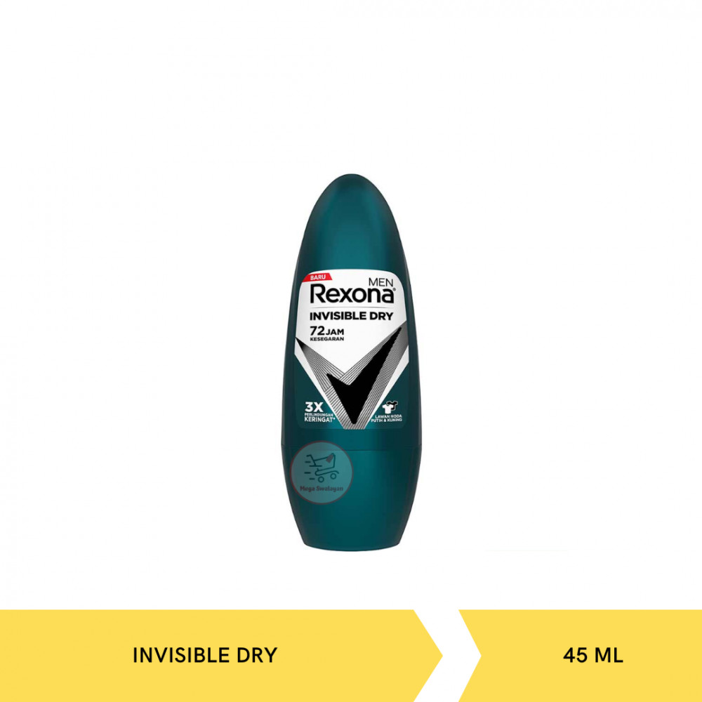 REXONA ROLL ON MEN INVISIBLE DRY 45ML X 24