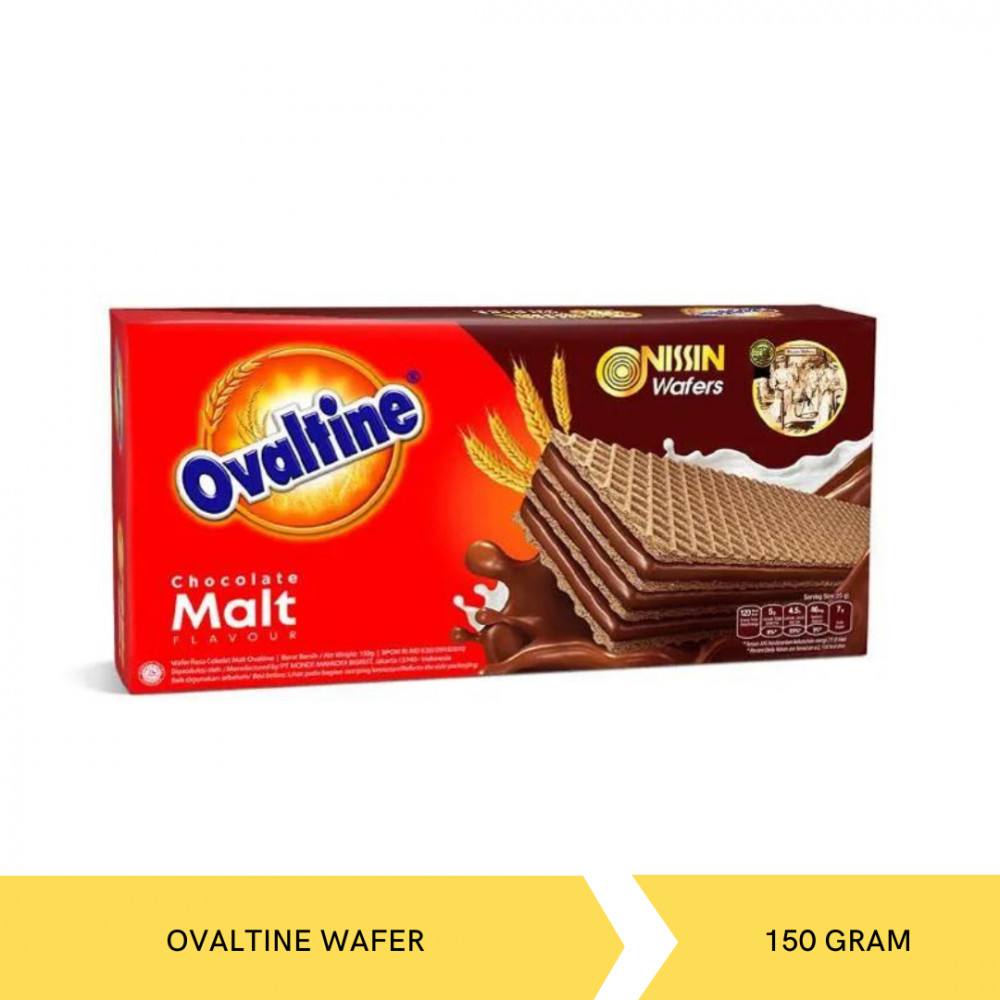 OVALTINE WAFER MALT 150G