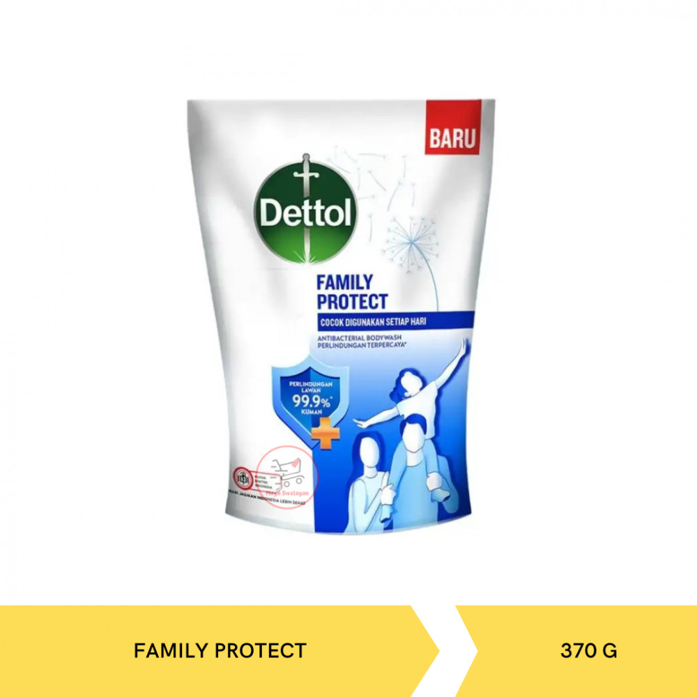 DETTOL BW FAM PROTECT POUCH 370GX24