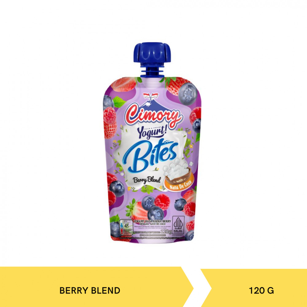 CIMORY BITES BERRY 120G