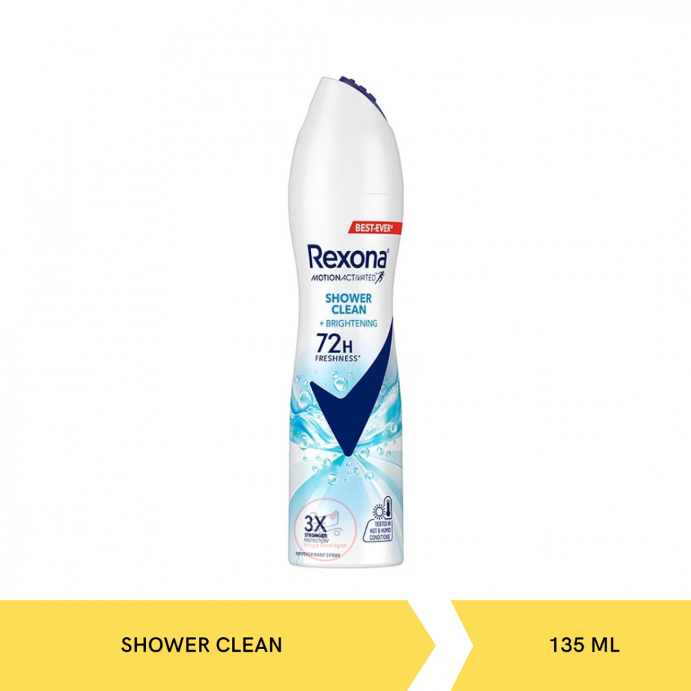 REXONA AERO WOMEN SHOWER CLEAN 135ML X 12