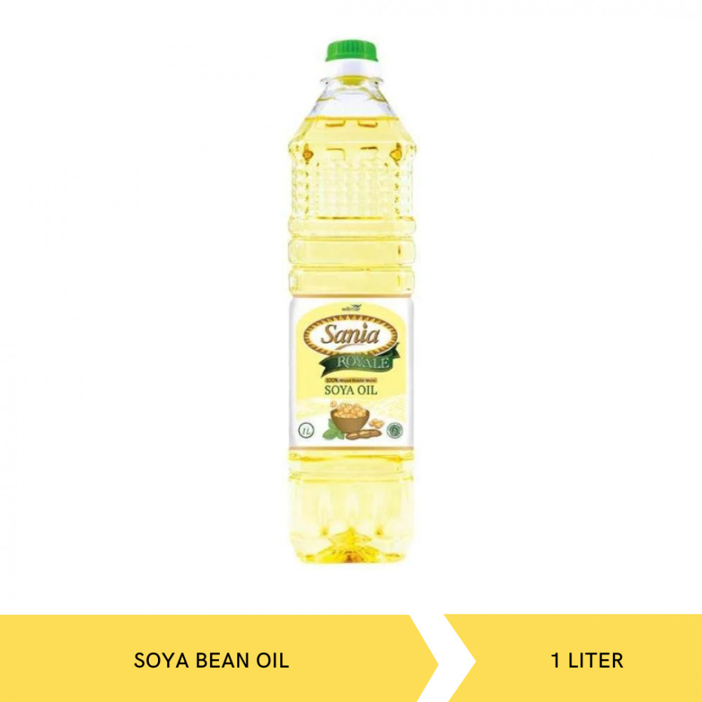 SANIA ROYALE SOYA BEAN OIL BTL 1L X 12