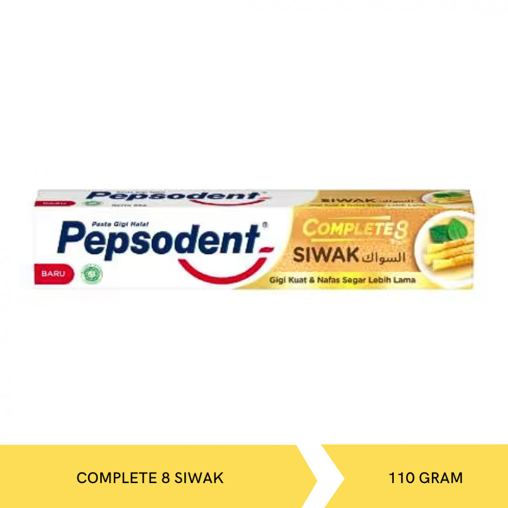 PEPSODENT T.PASTE COMP8 SIWAK 110G - N/A