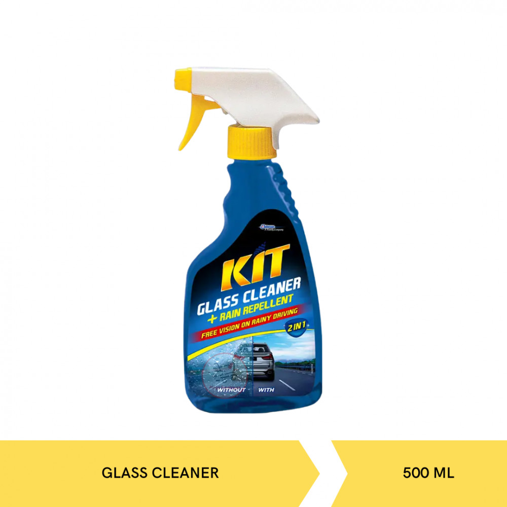 KIT GLASS CLEANER 2IN1 PUMP 500ML