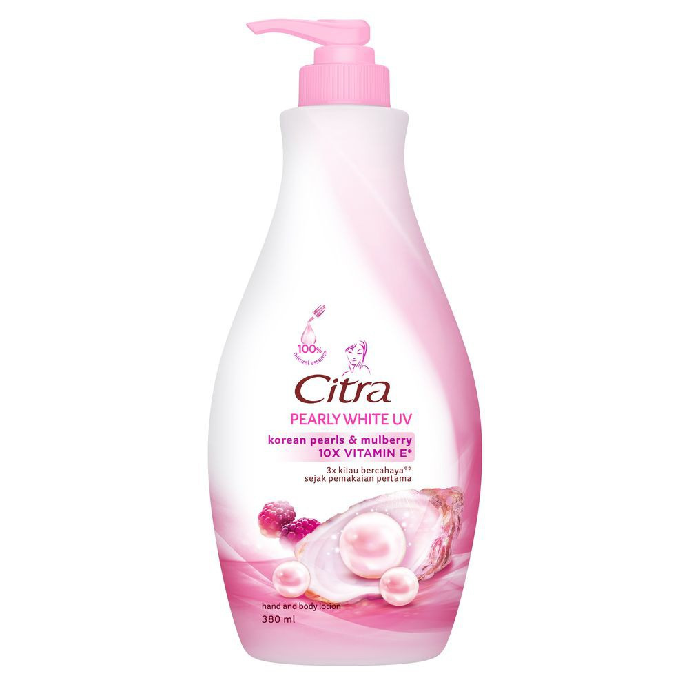 CITRA HBL PEARLY GLOW UV PUMP 380ML N/A