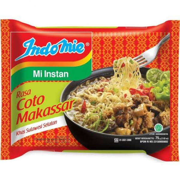 INDOMIE COTO MAKASSAR 75 GR