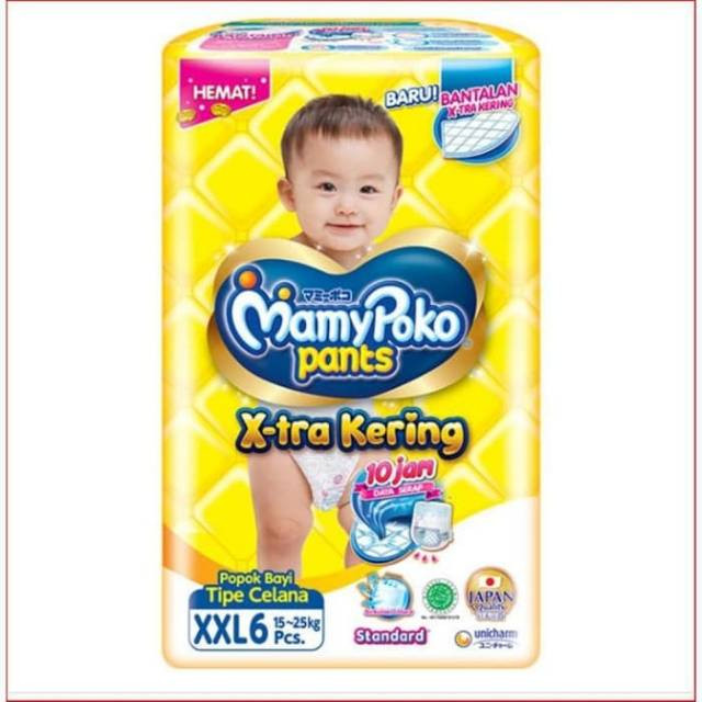 MAMY POKO STD PANTS XTRA KERING XXL6 X 12