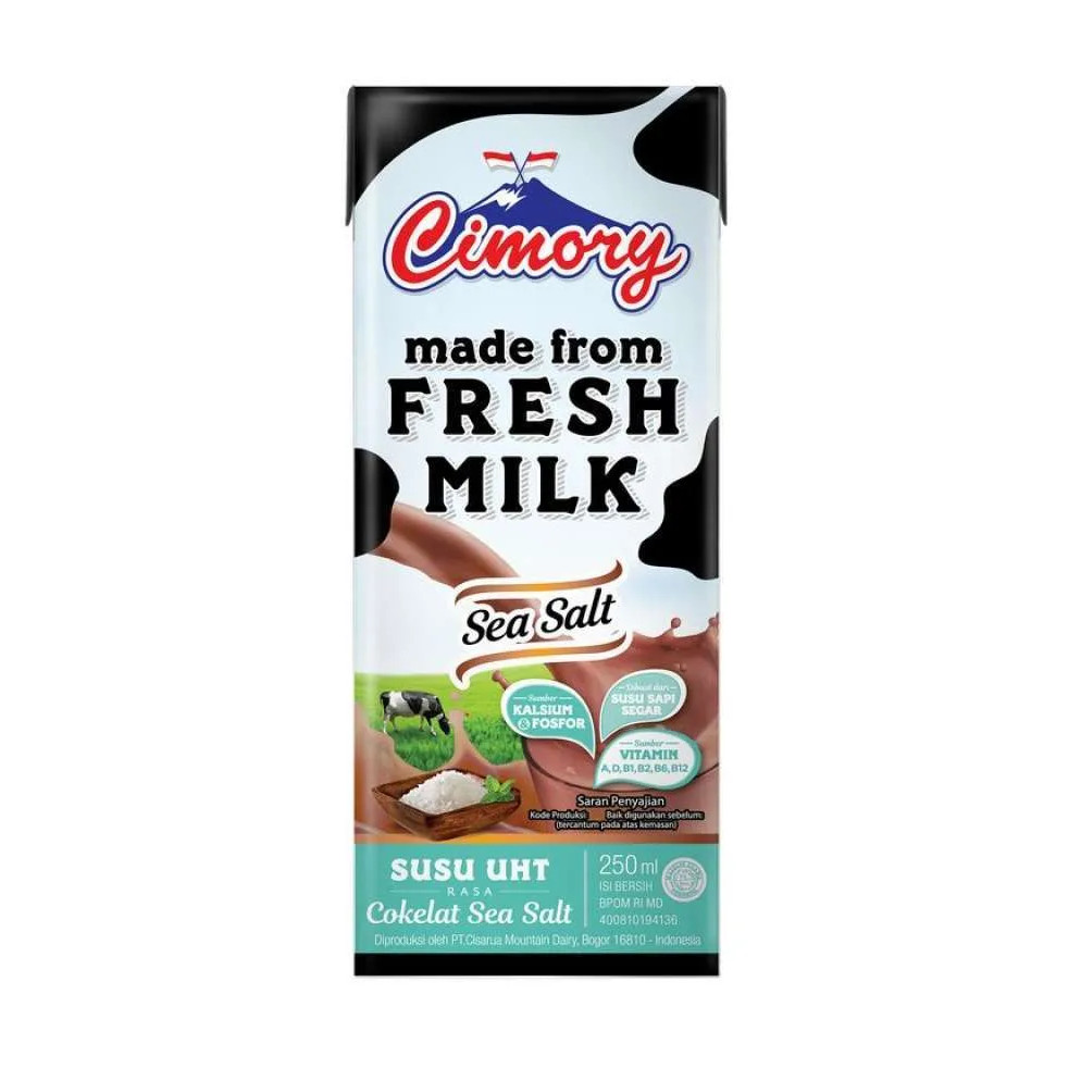 CIMORY UHT MILK SEA SALT 250ML X 24-N/A