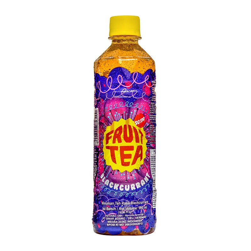 FRUIT TEA BLACKCURRANT 500ML