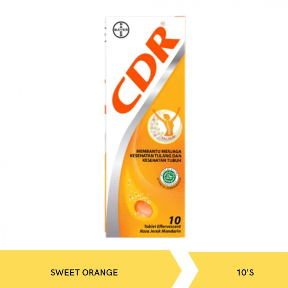 CDR CALCIUM D REDOXON 10`S SWEET ORANGE EFF X 10