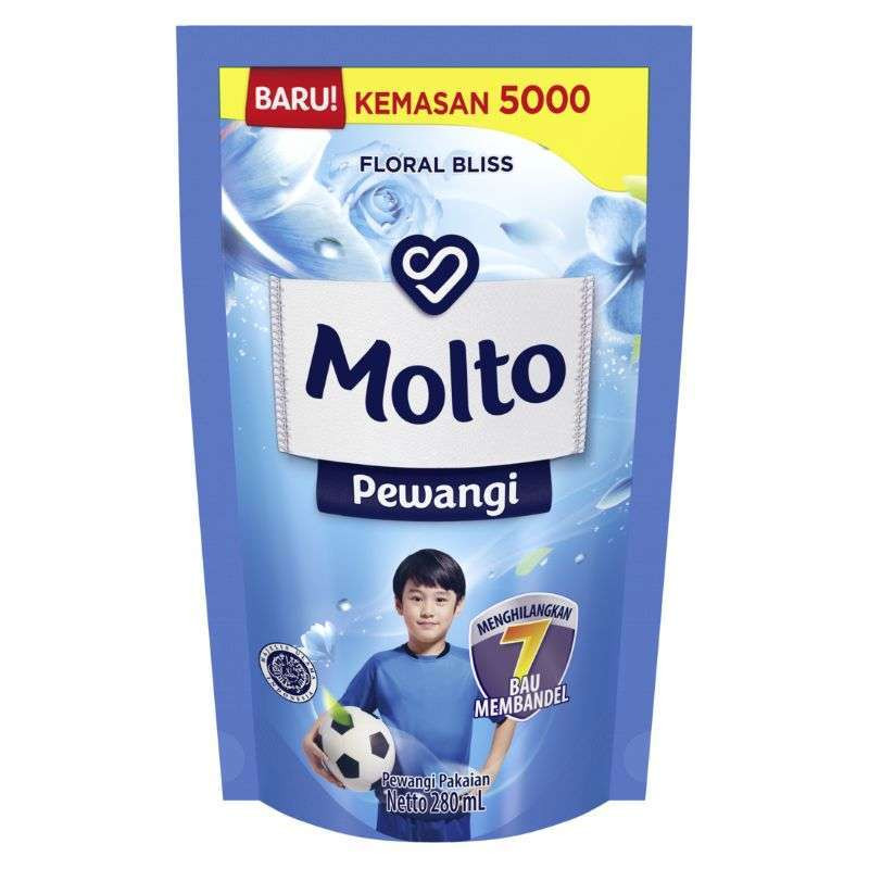 MOLTO PEWANGI ACTIVE FRESH 250ML X 24