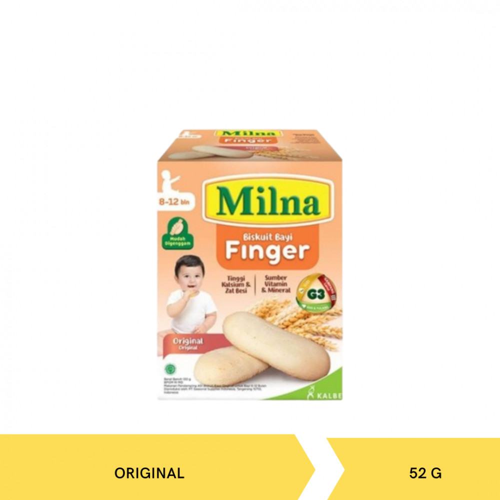 MILNA BISCUIT FINGER 52G X 48