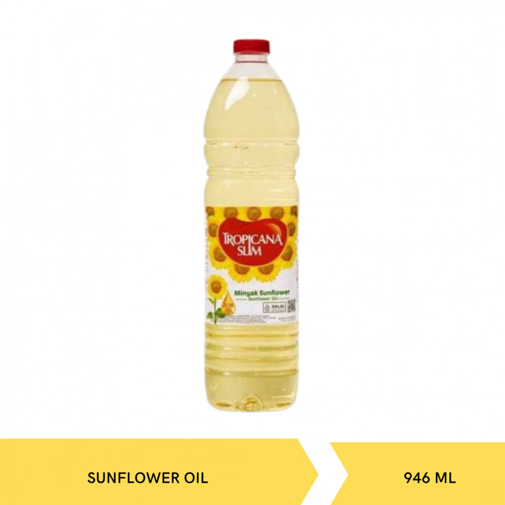 TROPICANA SUNFLOWER OIL 946ML X 12