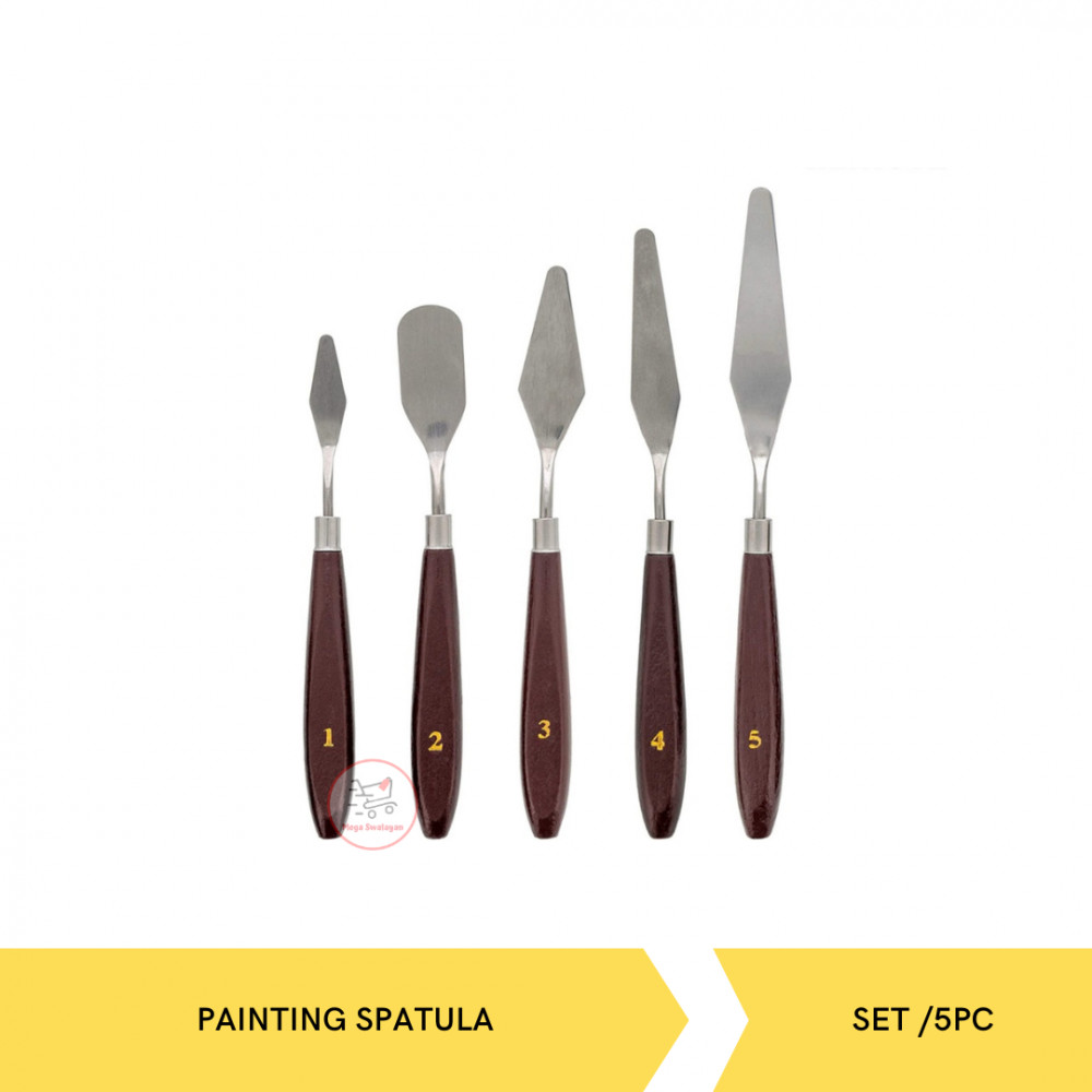 RRT PAINTING SPATULA SET/5PC #704