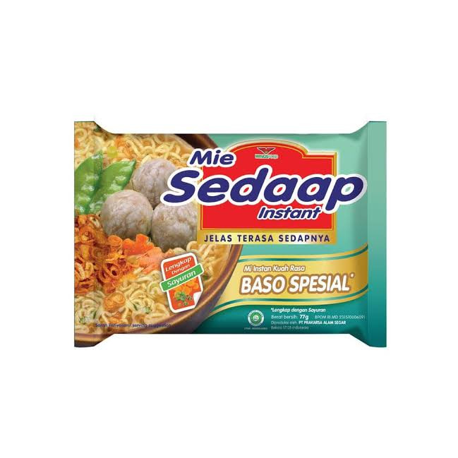 SEDAAP MIE BASO SPESIAL 77G X 40