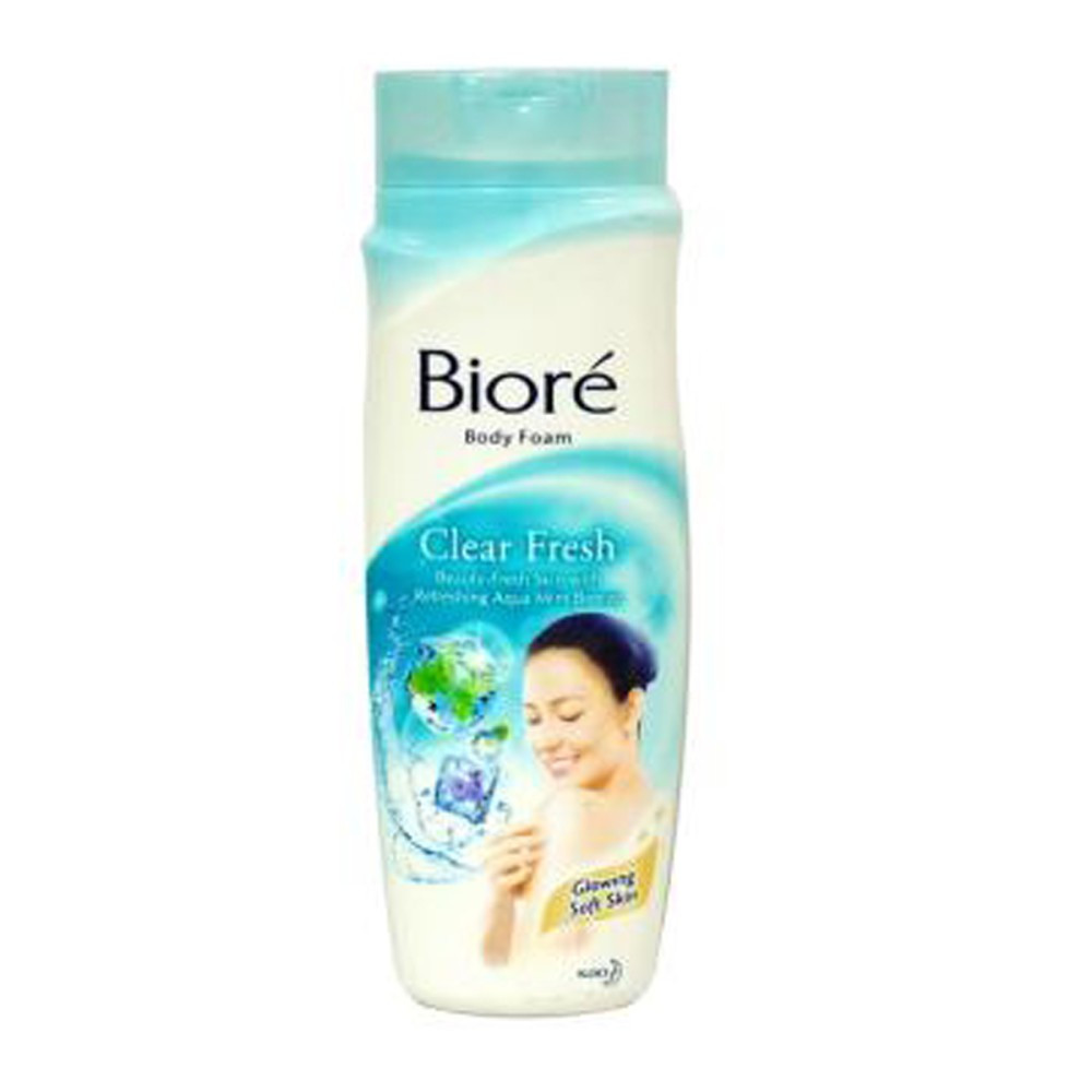BIORE FOAM 250ML CLEAR FRESH BTL X 24 - DNR