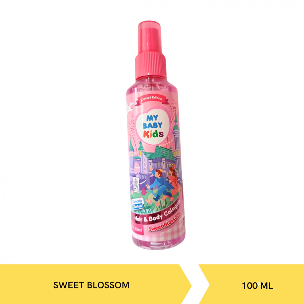 MY BABY KID 2IN1 HB COL SWEET BLOSSOM 100ML