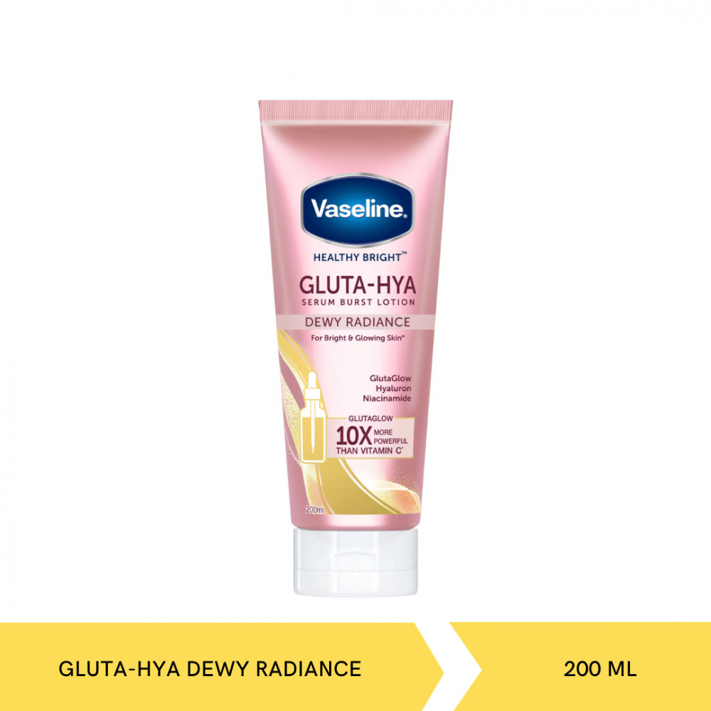 VASELINE GLUTA-HYA DEWY RADIANCE 200ML