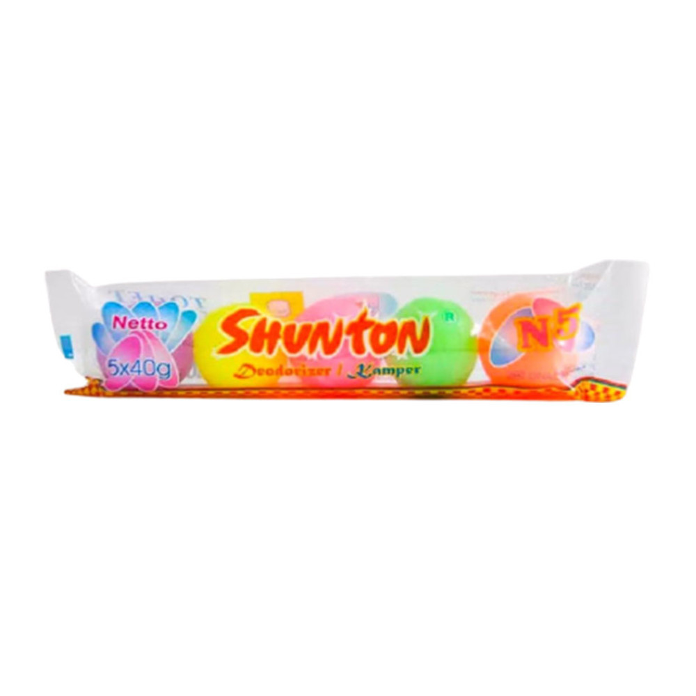 SHUNTON N5 TOILET BALL 5X40G COLOR
