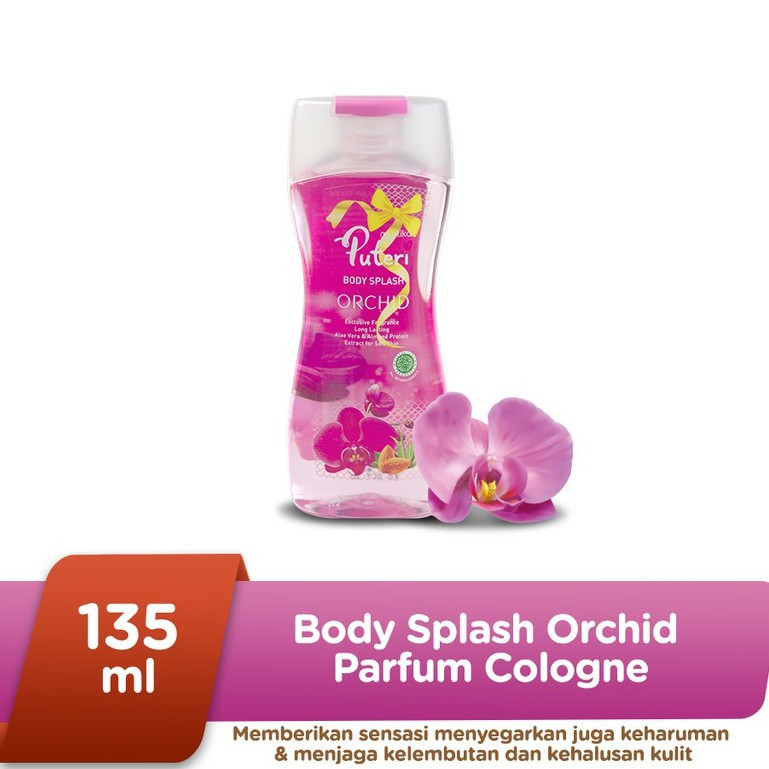 PUTERI BODY SPLASH 135ML ORCHID
