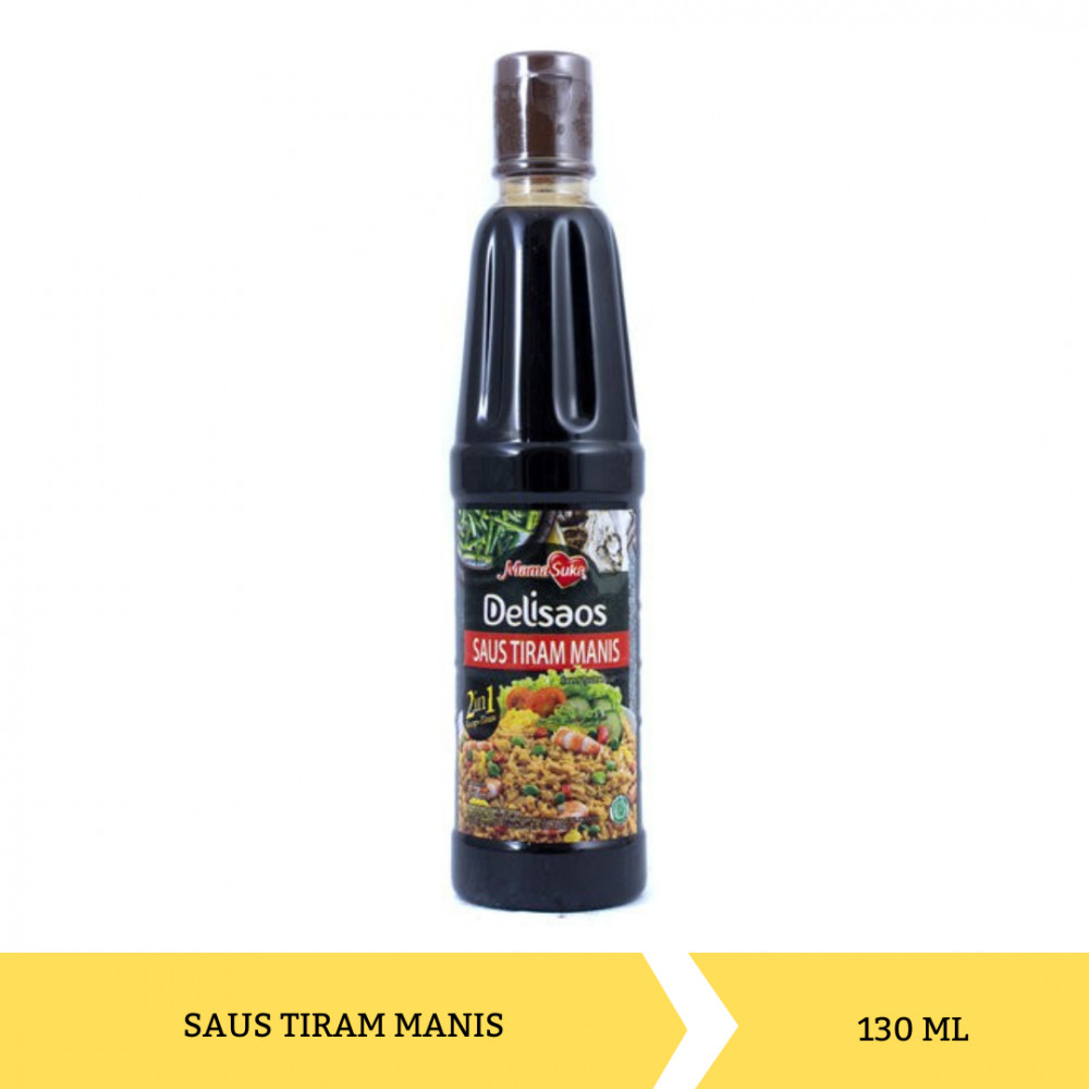 DELISAOS SAUS TIRAM MANIS 160G X 24
