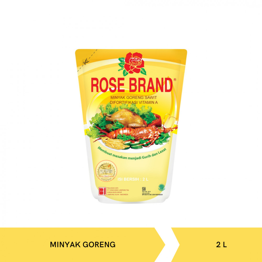ROSE BRAND MINYAK 2LTR