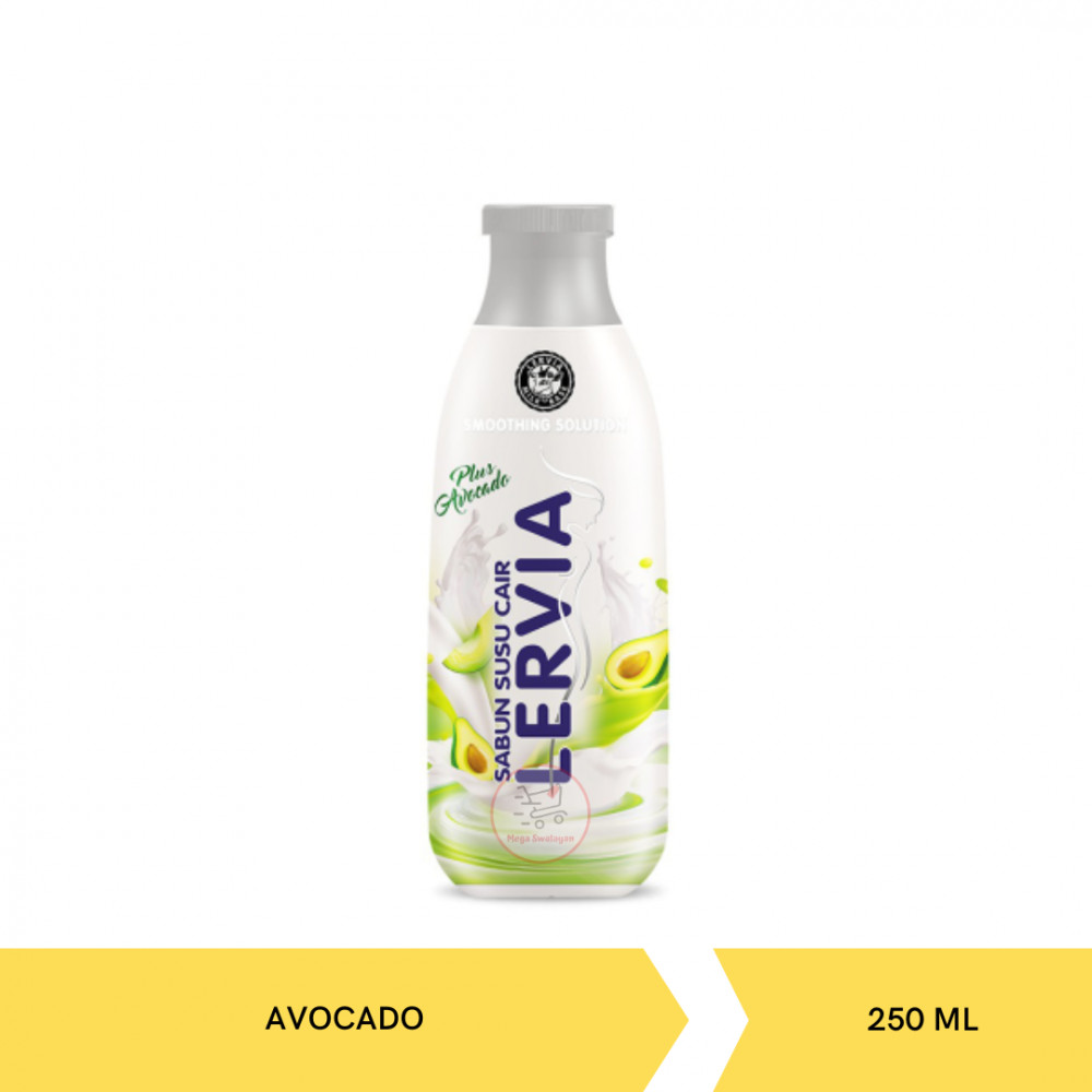 LERVIA SABUN SUSU PLUS AVOCADO BTL 250ML