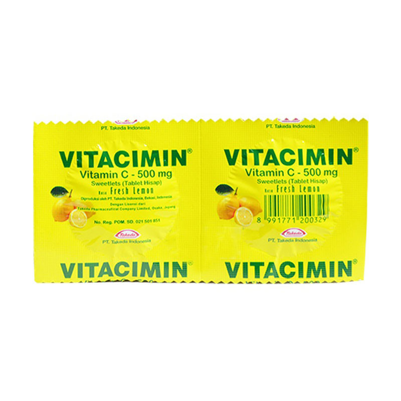 VITACIMIN LEMON TABLET/BLISTER X 50