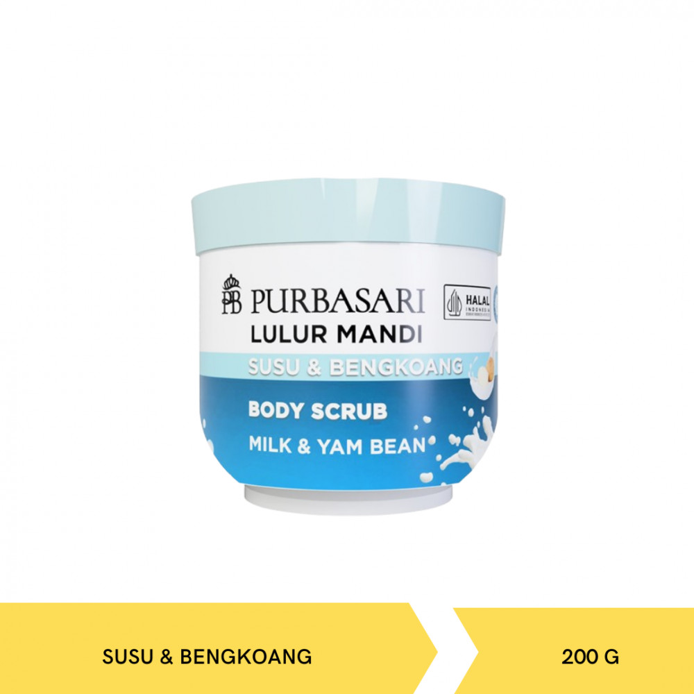 PURBASARI LULUR MANDI SUSU+BENGKOANG 200G