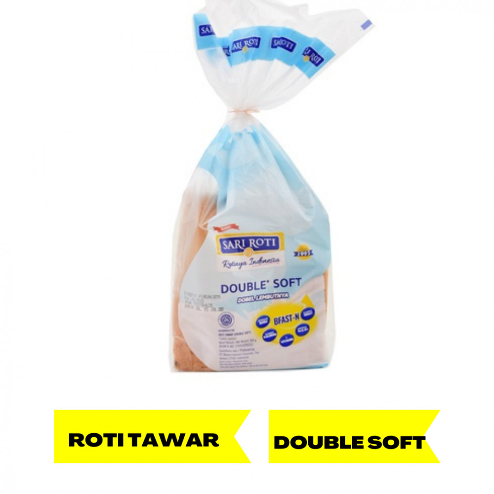 SARI ROTI TAWAR DOUBLE SOFT