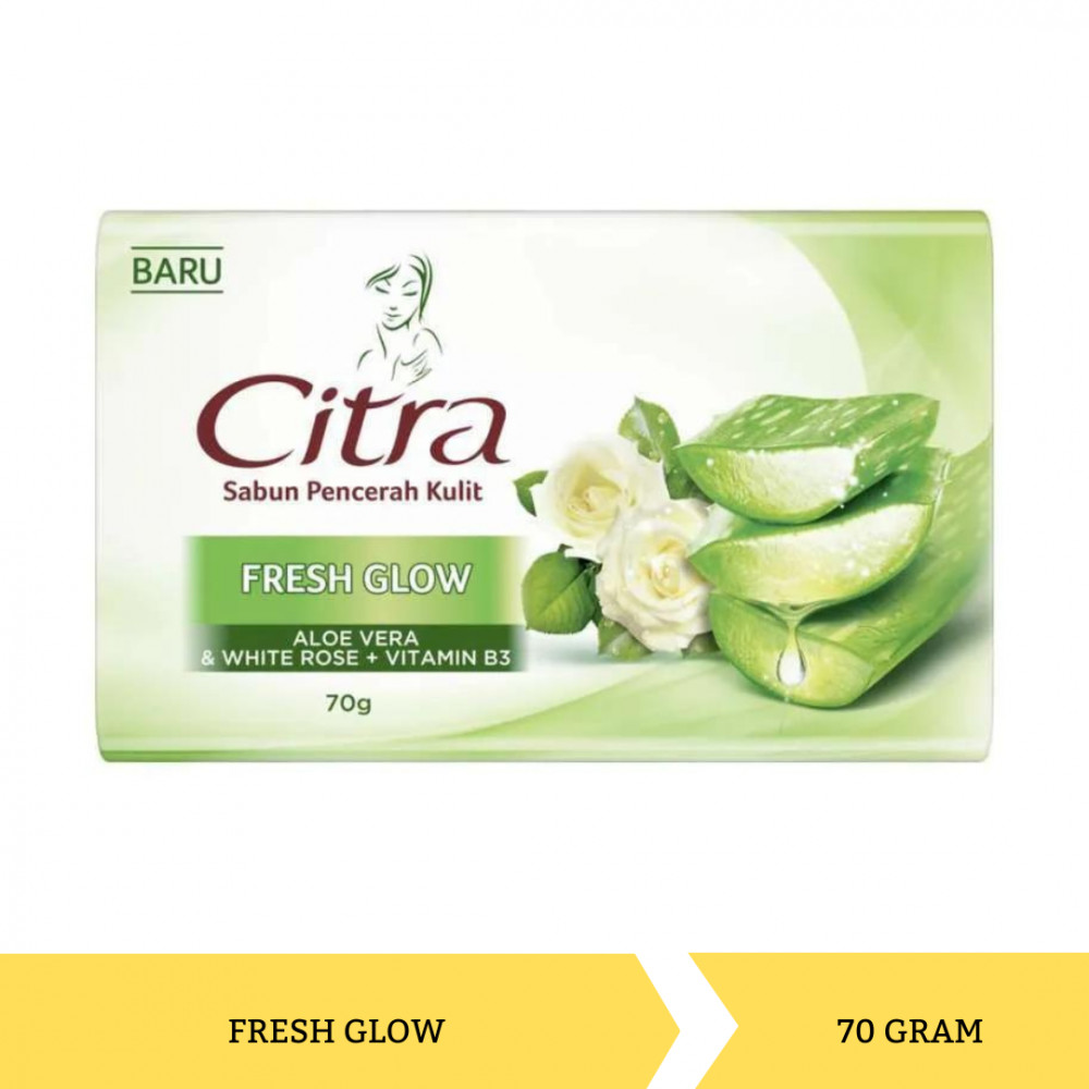 CITRA SOAP FRESH GLOW 70G X 144