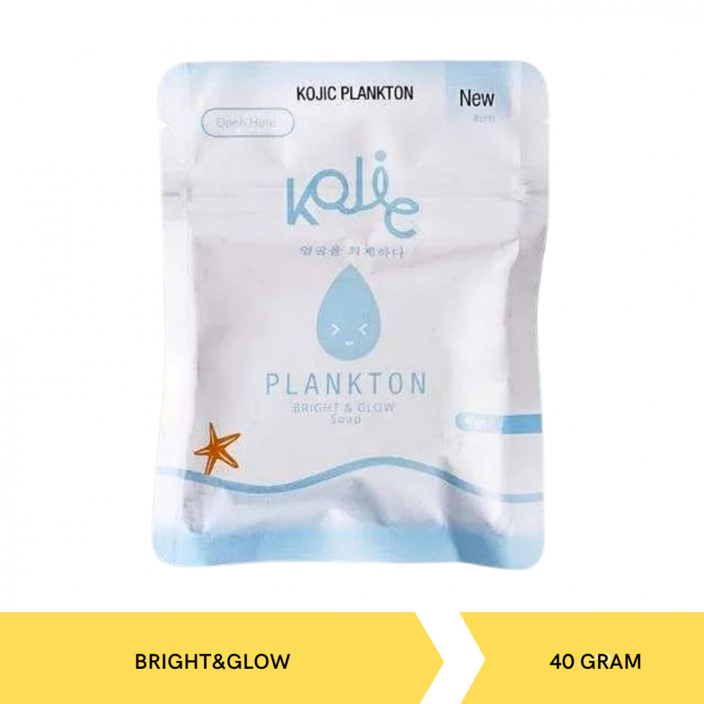 KOJIC PLANKTON SOAP BRIGHT&amp;GLOW 40G X 150