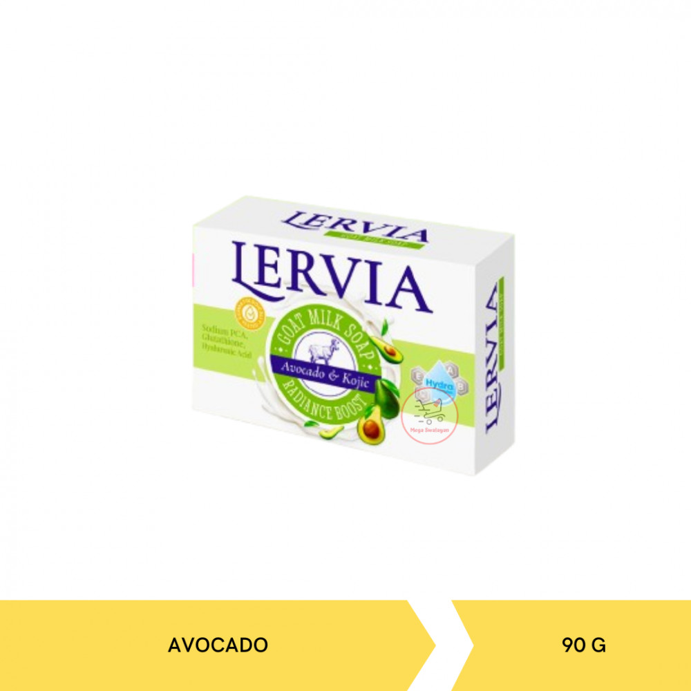 LERVIA SABUN SUSU PLUS AVOCADO 90G X 72