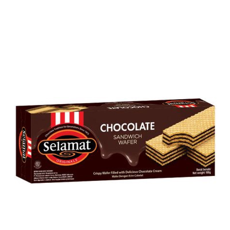 SELAMAT WAFER CHOCO 145G