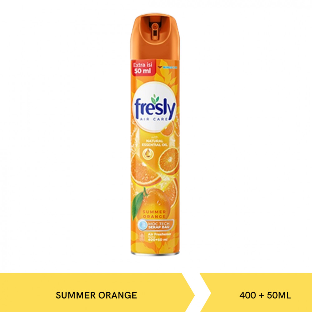 FRESLY AIR CARE SUMMER ORANGE 400ML X 12