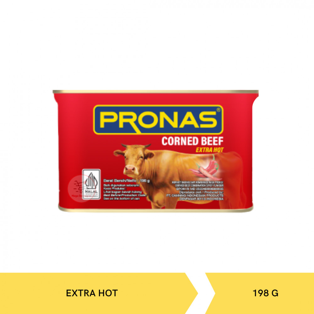 PRONAS CORNED BEEF CHILI 198G X 48