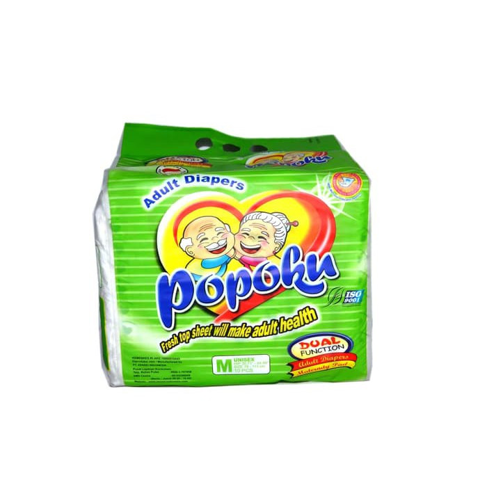 POPOKU ADULT DIAPERS M10 X 12
