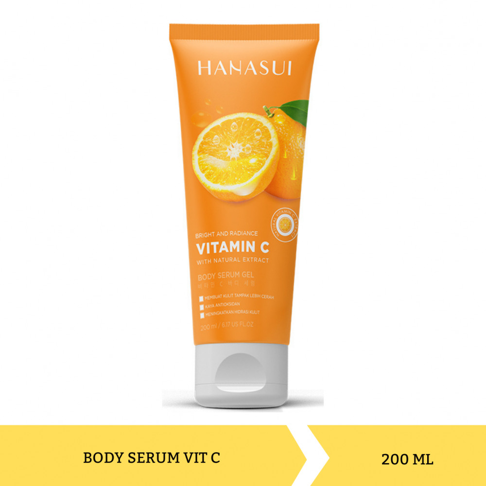 HANASUI BODY SERUM GEL VIT C 200ML