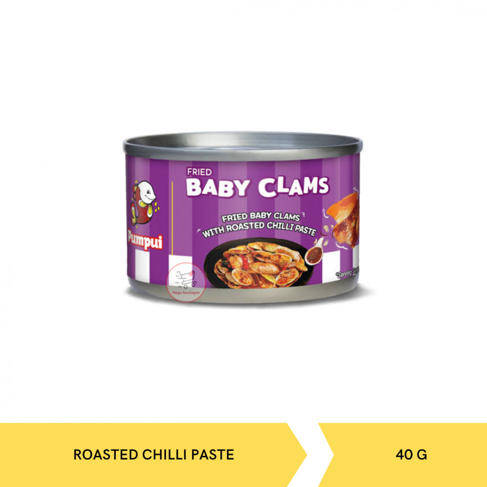 PUMPUI FRIED BABY CLAM W/ROASTED CHILI PASTE 40GX48