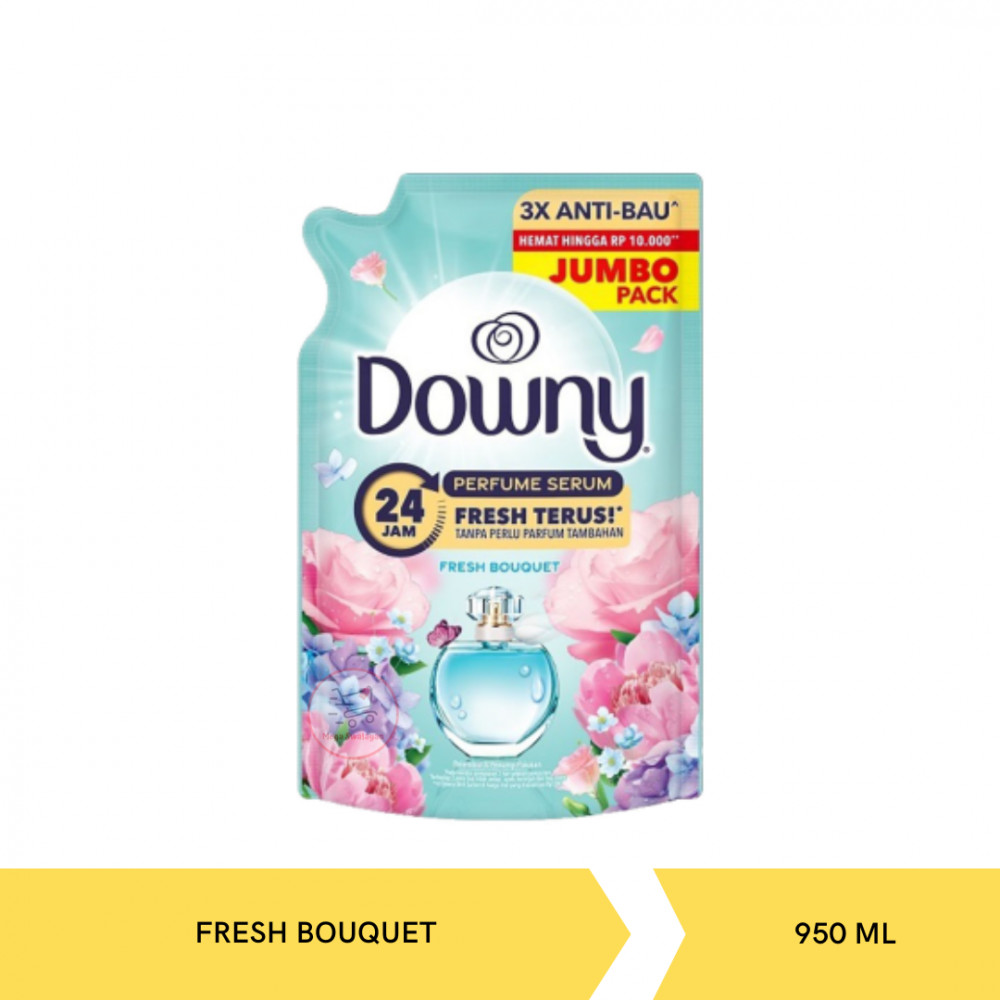 DOWNY PELEMBUT FRESH B POUCH 950ML X 12